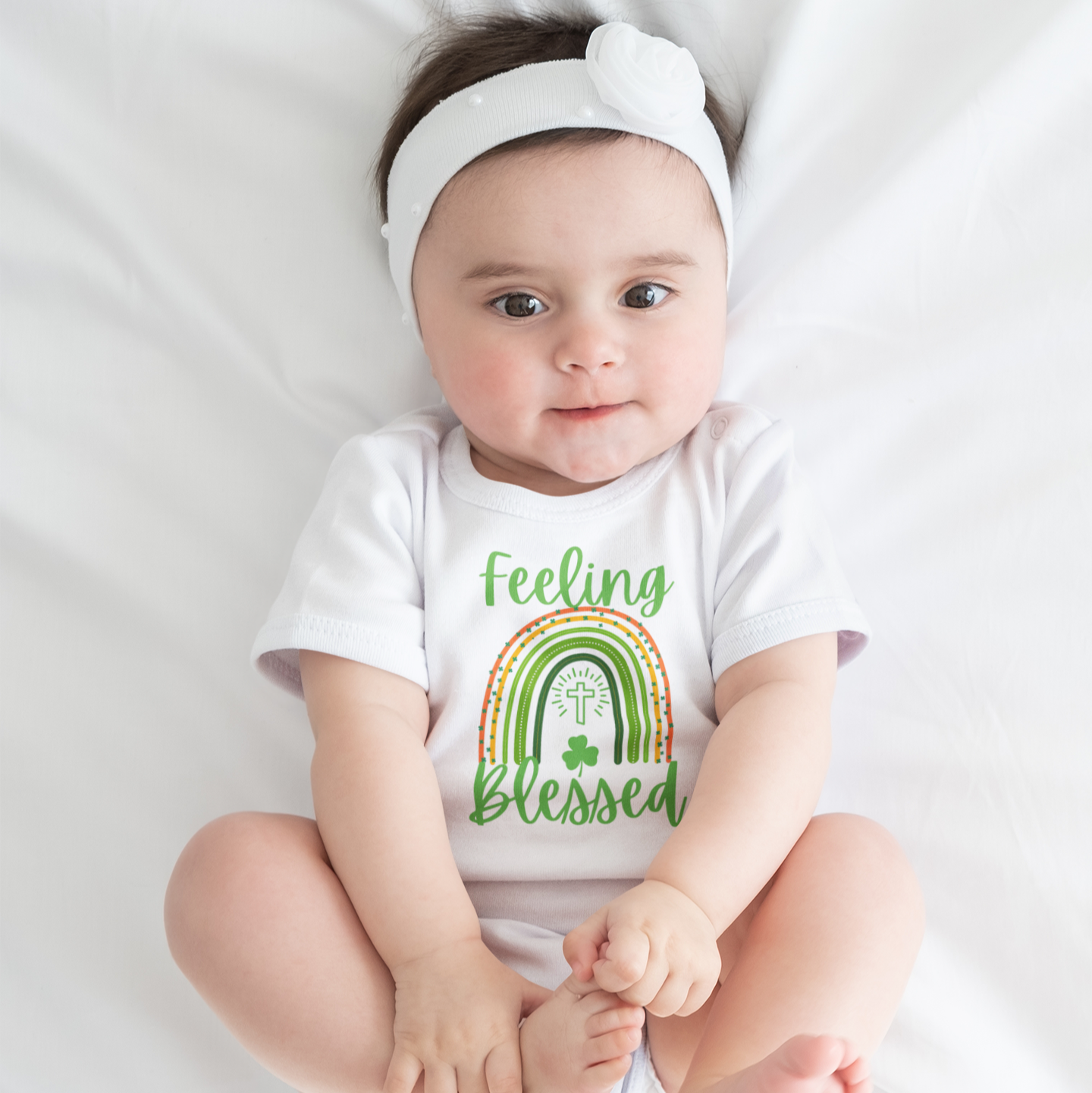 Feeling Blessed - St. Patrick's Day | Boy & Girl Bodysuit