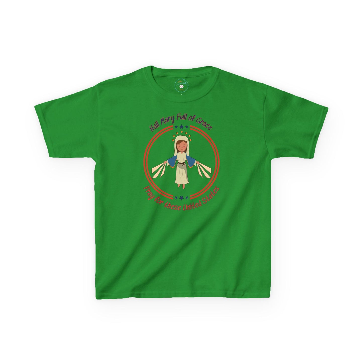 Immaculate Conception - Patroness of the USA | Big Kids Tee