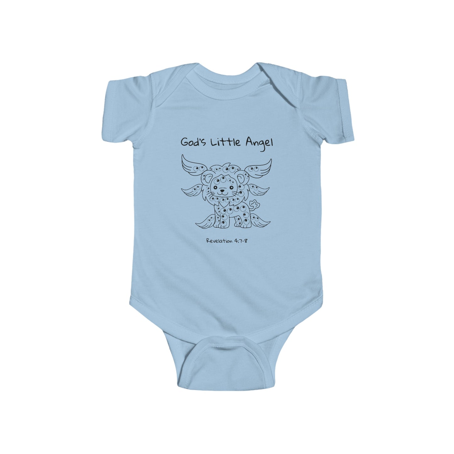 God's Little Angel-Lion | Boy & Girl Bodysuit