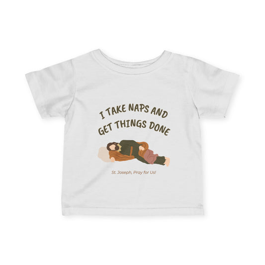 St. Joseph - Take Naps | Baby Tee