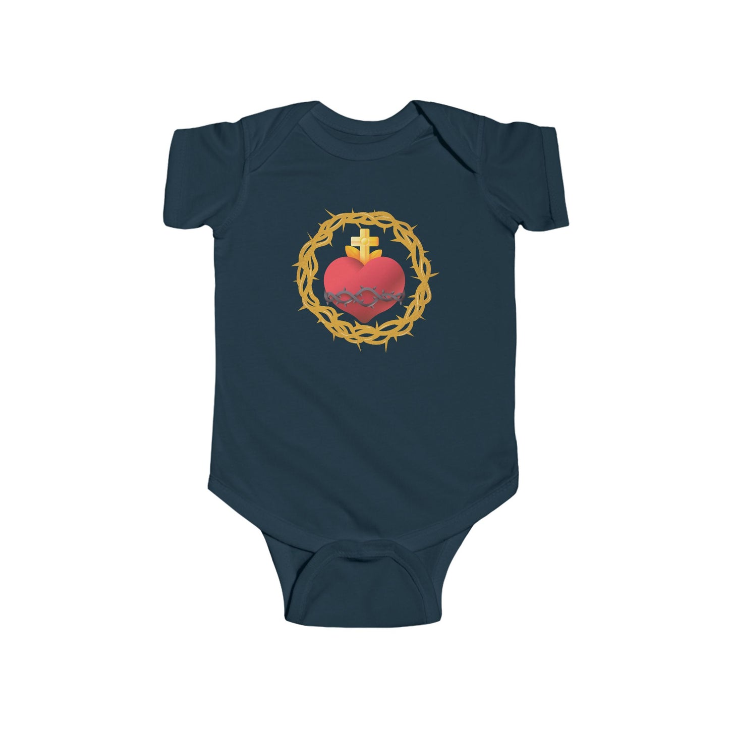 Sacred Heart of Jesus | Boy & Girl Bodysuit