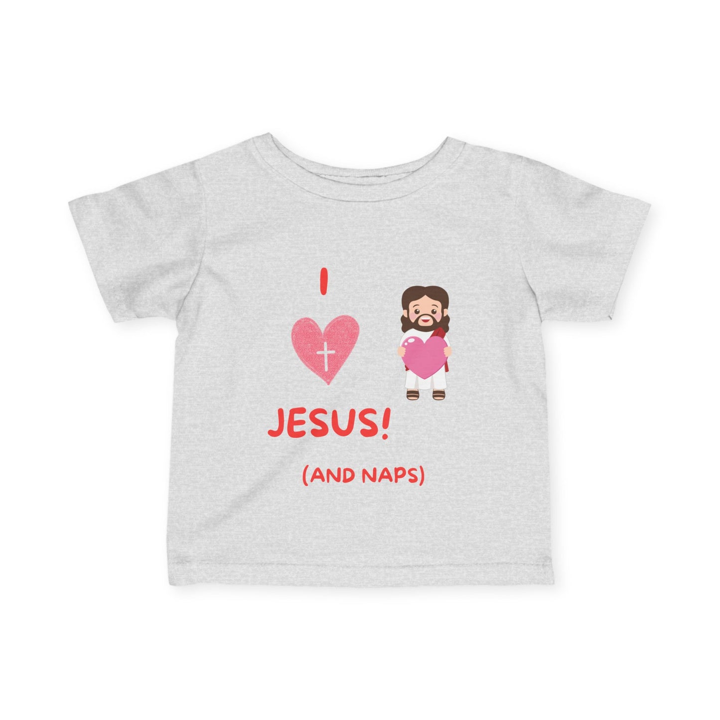 I Love Jesus and Naps | Baby Tee