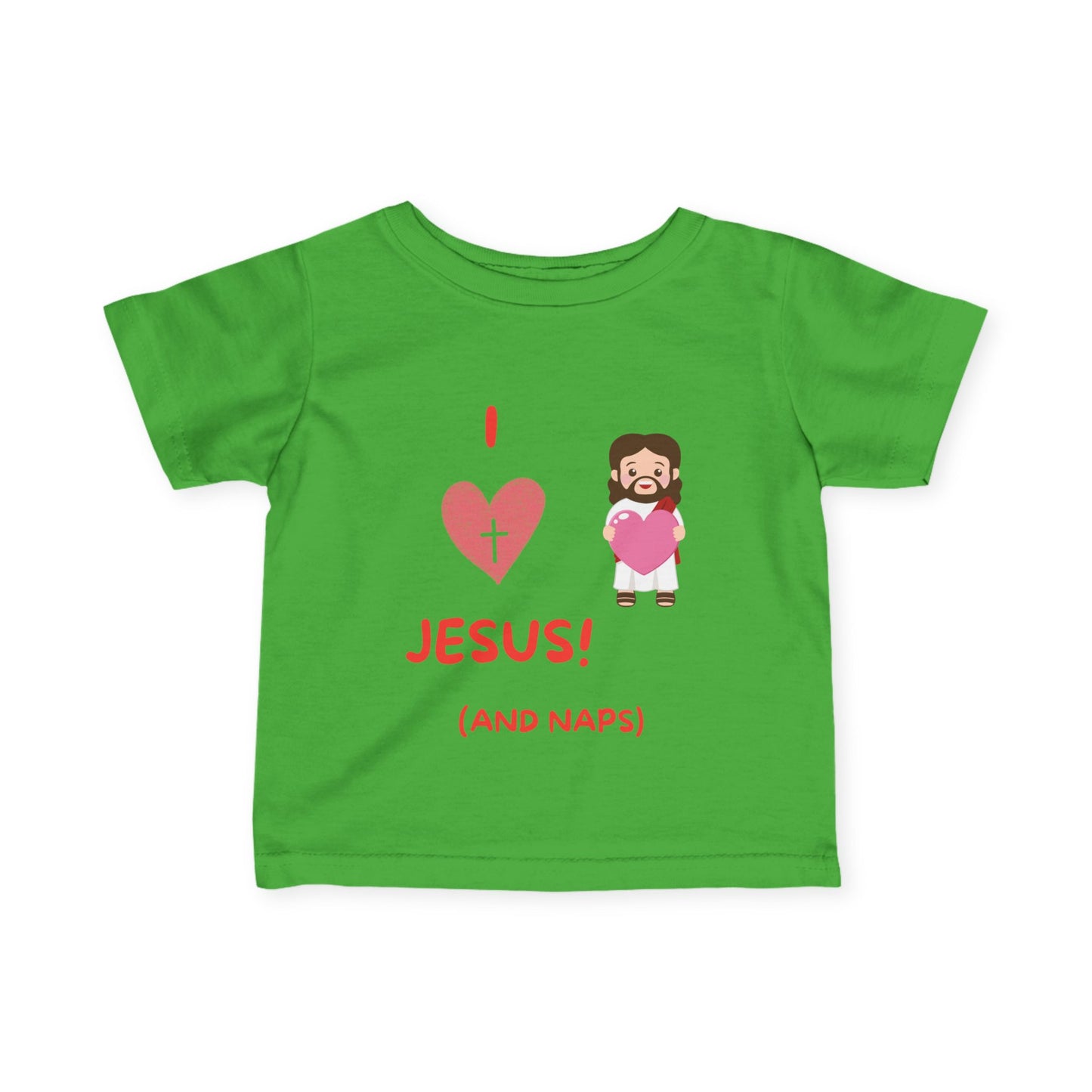 I Love Jesus and Naps | Baby Tee