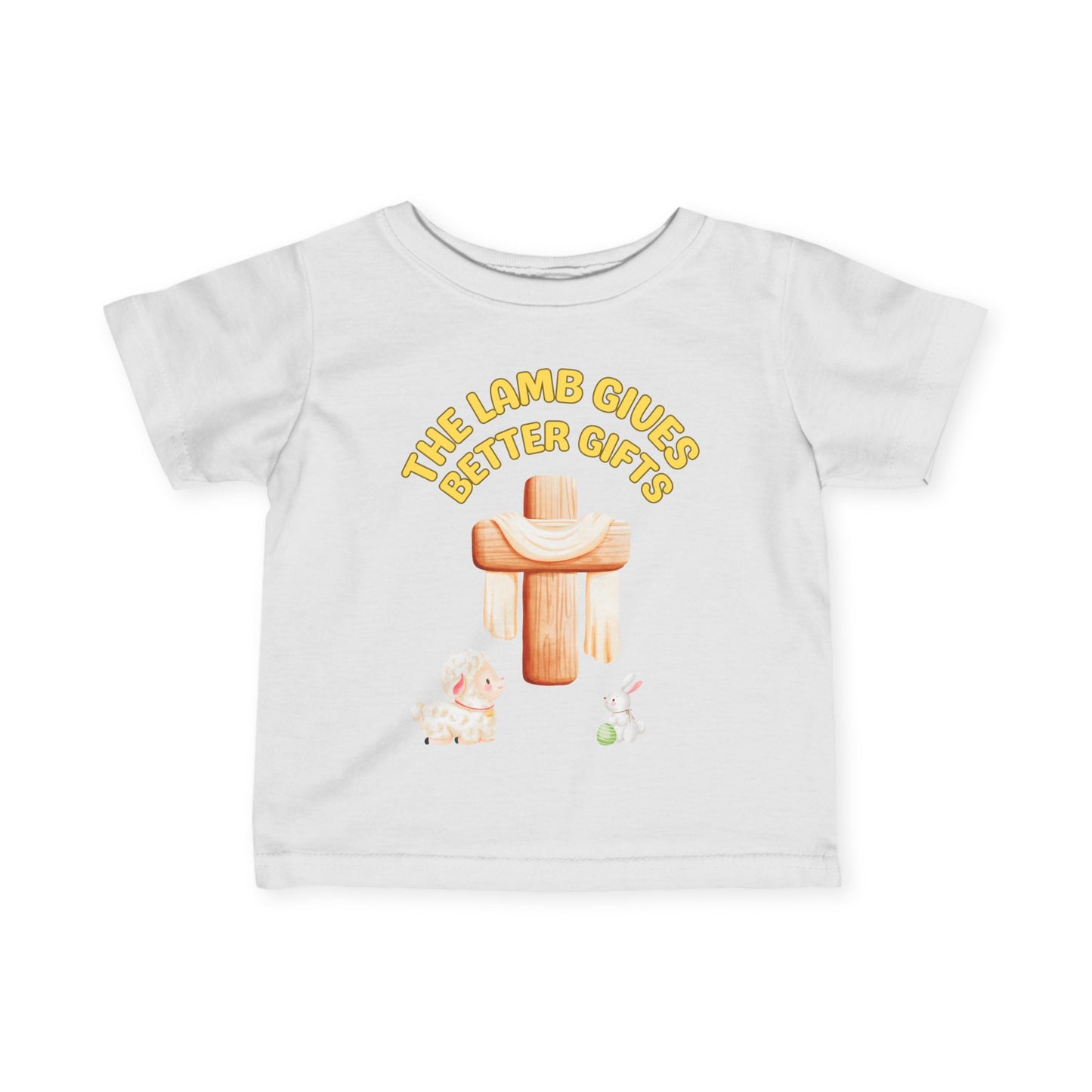 Lamb Gives Better Gifts - Easter | Baby Tee