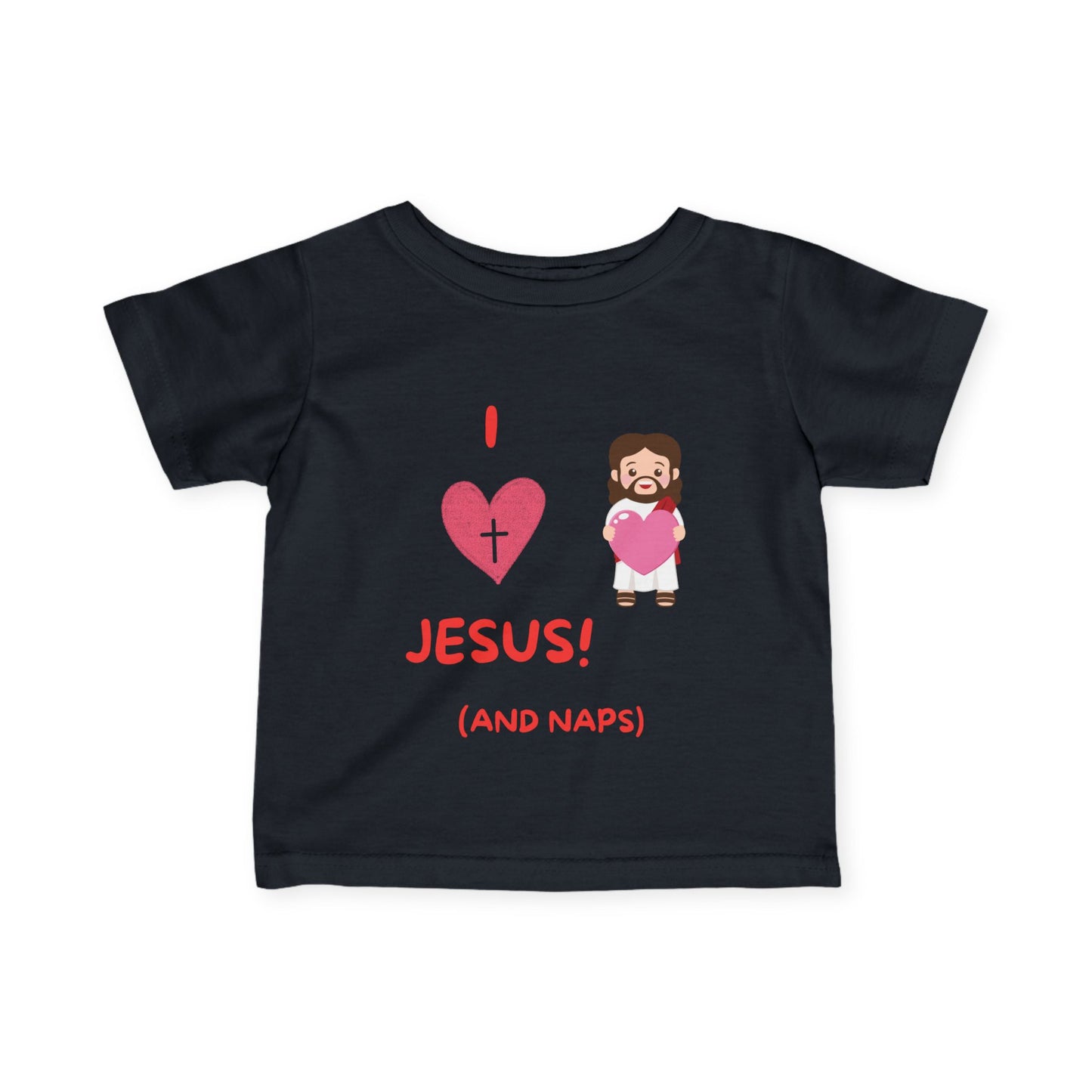 I Love Jesus and Naps | Baby Tee
