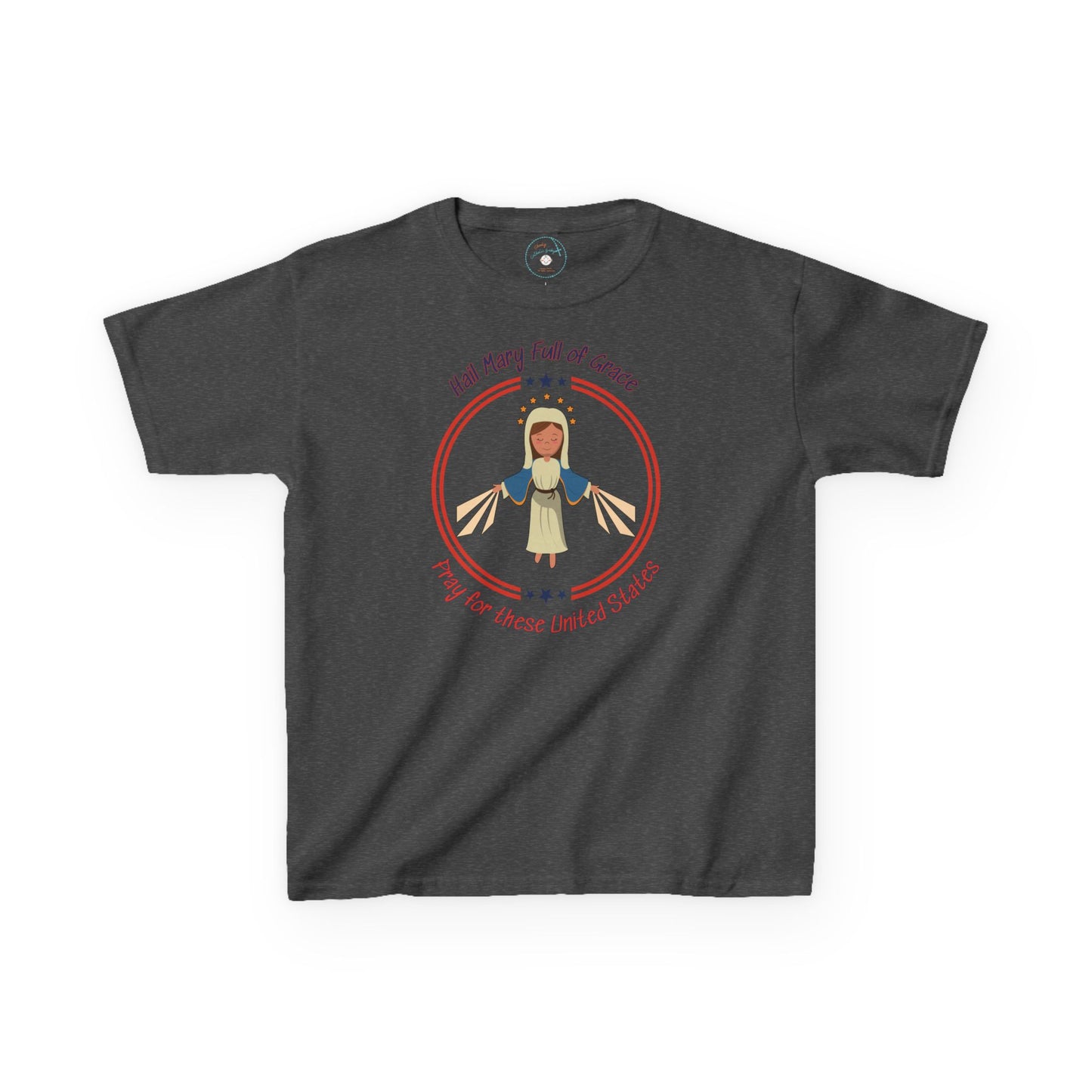 Immaculate Conception - Patroness of the USA | Big Kids Tee
