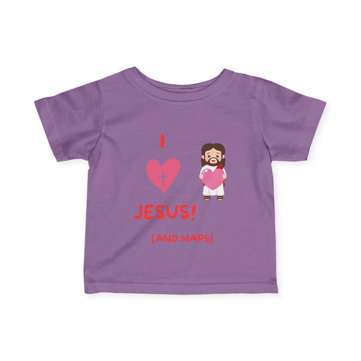 I Love Jesus and Naps | Baby Tee