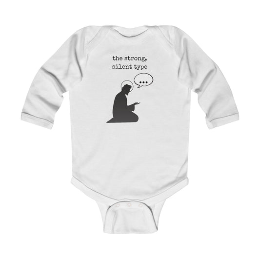 St. Joseph - Strong Silent Type | Boy & Girl Long Sleeve Bodysuit