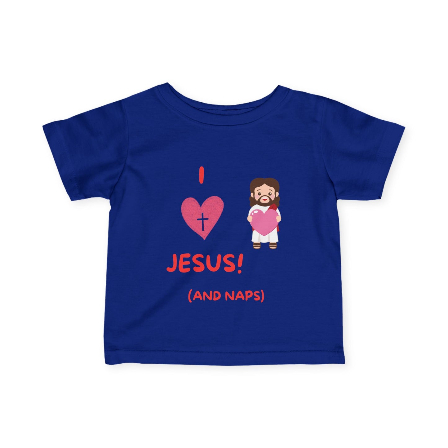I Love Jesus and Naps | Baby Tee