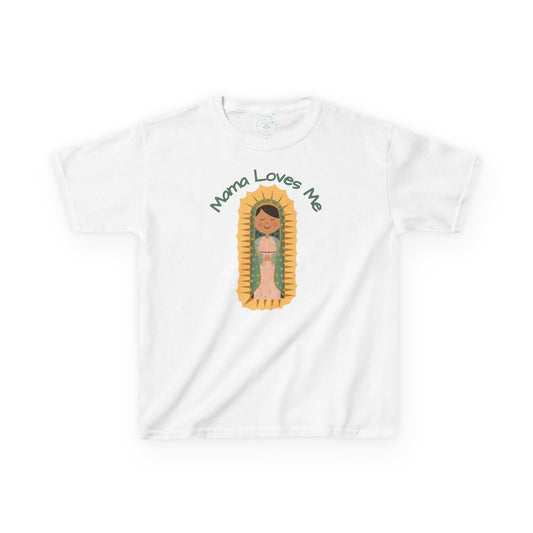Mama Loves Me | Our Lady of Guadalupe | Big Kids Tee