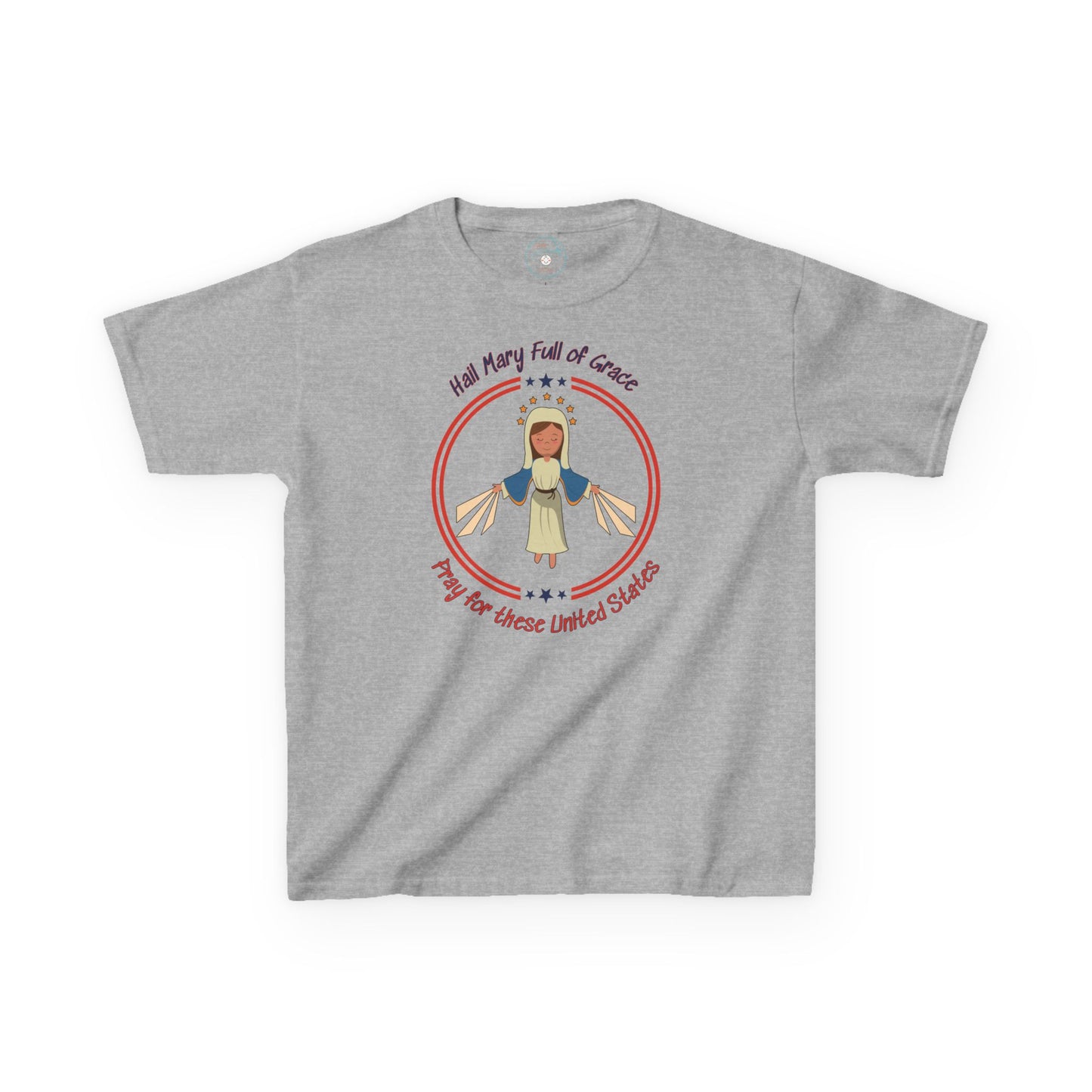 Immaculate Conception - Patroness of the USA | Big Kids Tee