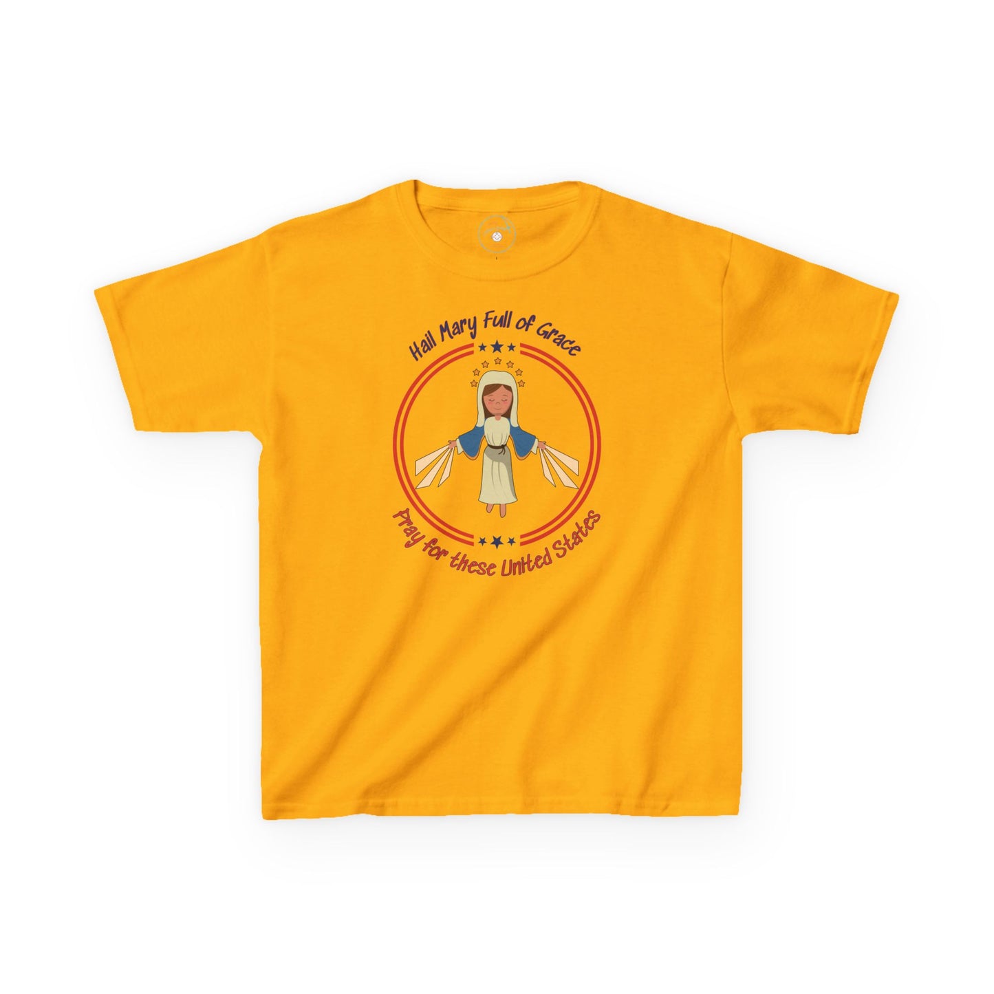 Immaculate Conception - Patroness of the USA | Big Kids Tee