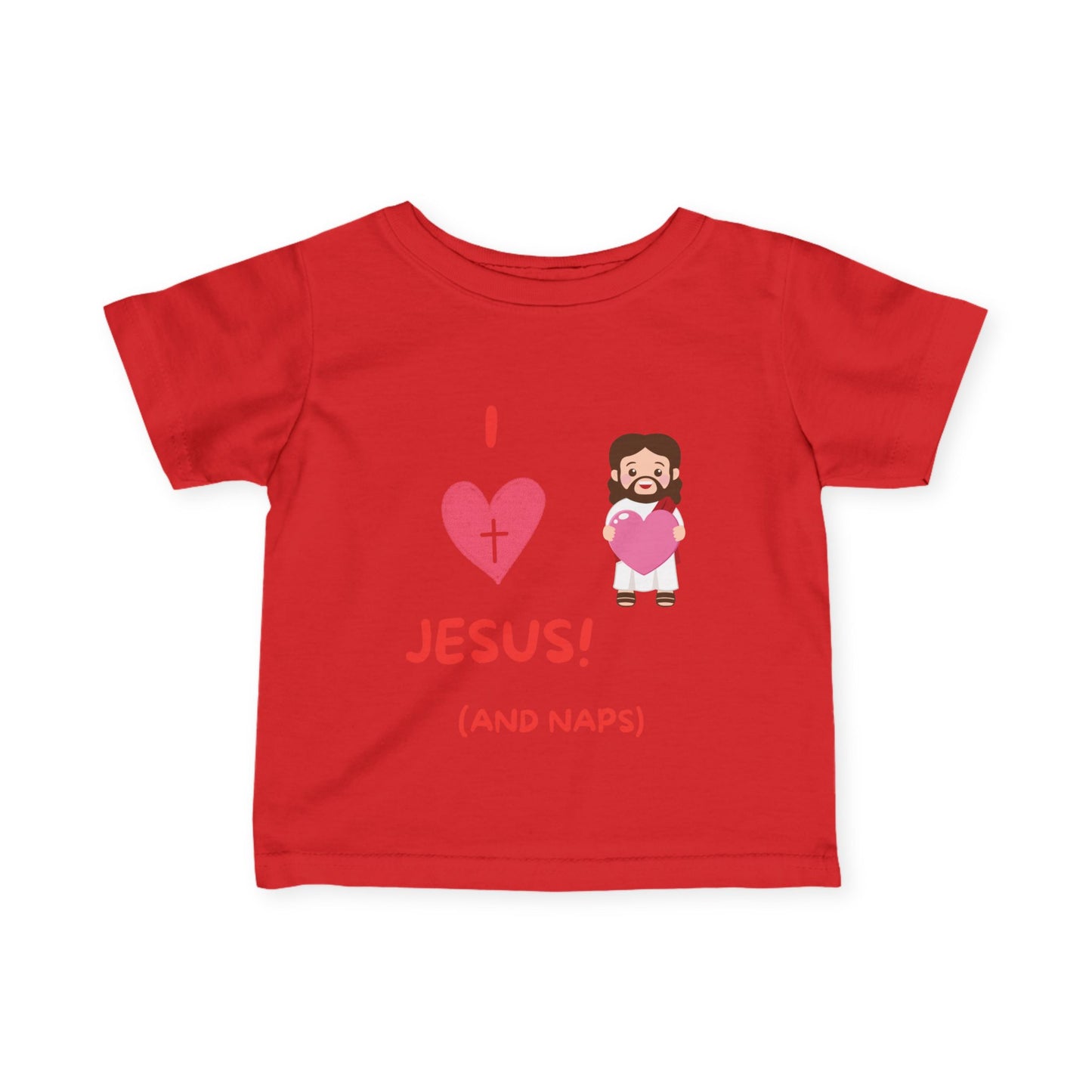 I Love Jesus and Naps | Baby Tee
