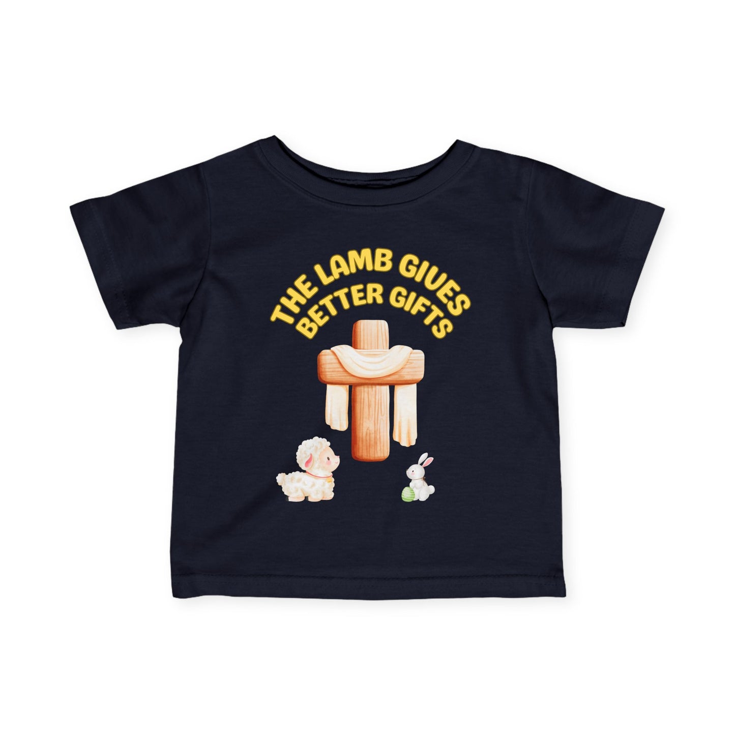 Lamb Gives Better Gifts - Easter | Baby Tee