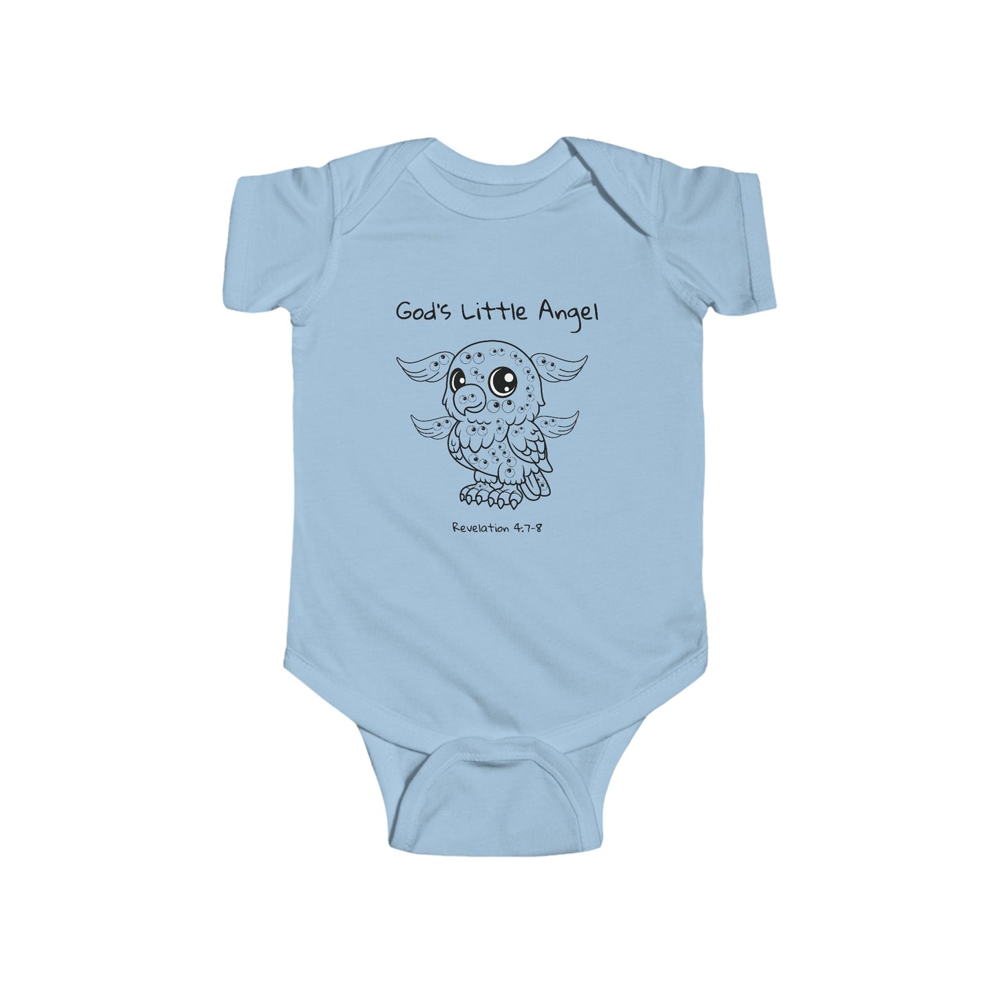 God's Little Angel-Eagle | Boy & Girl Bodysuit