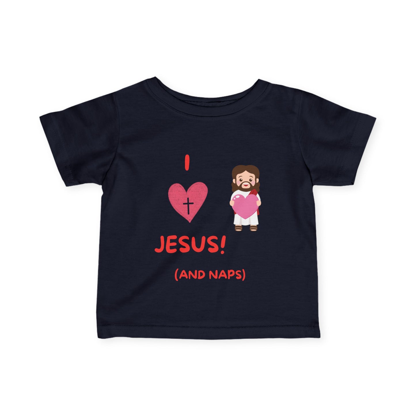 I Love Jesus and Naps | Baby Tee