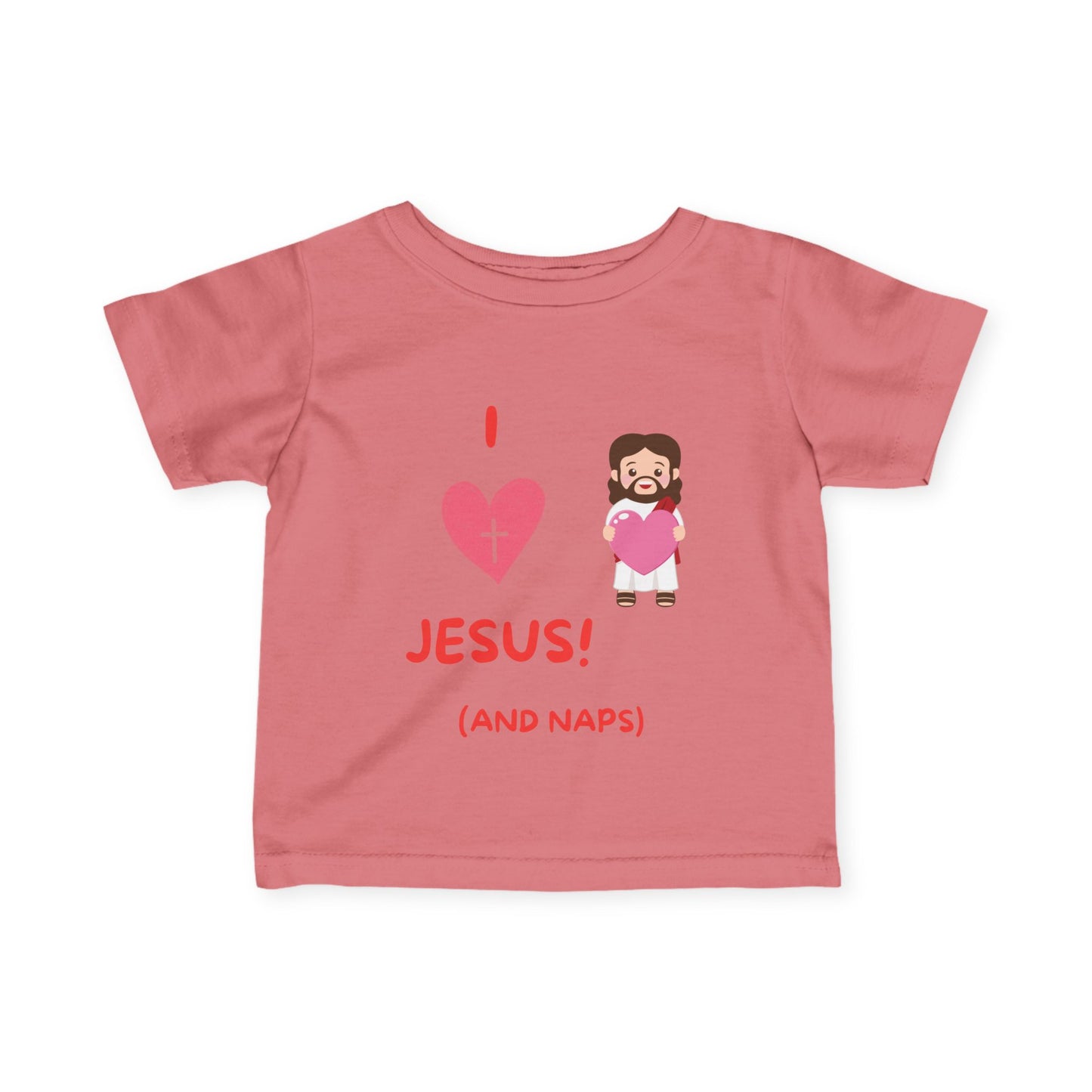 I Love Jesus and Naps | Baby Tee
