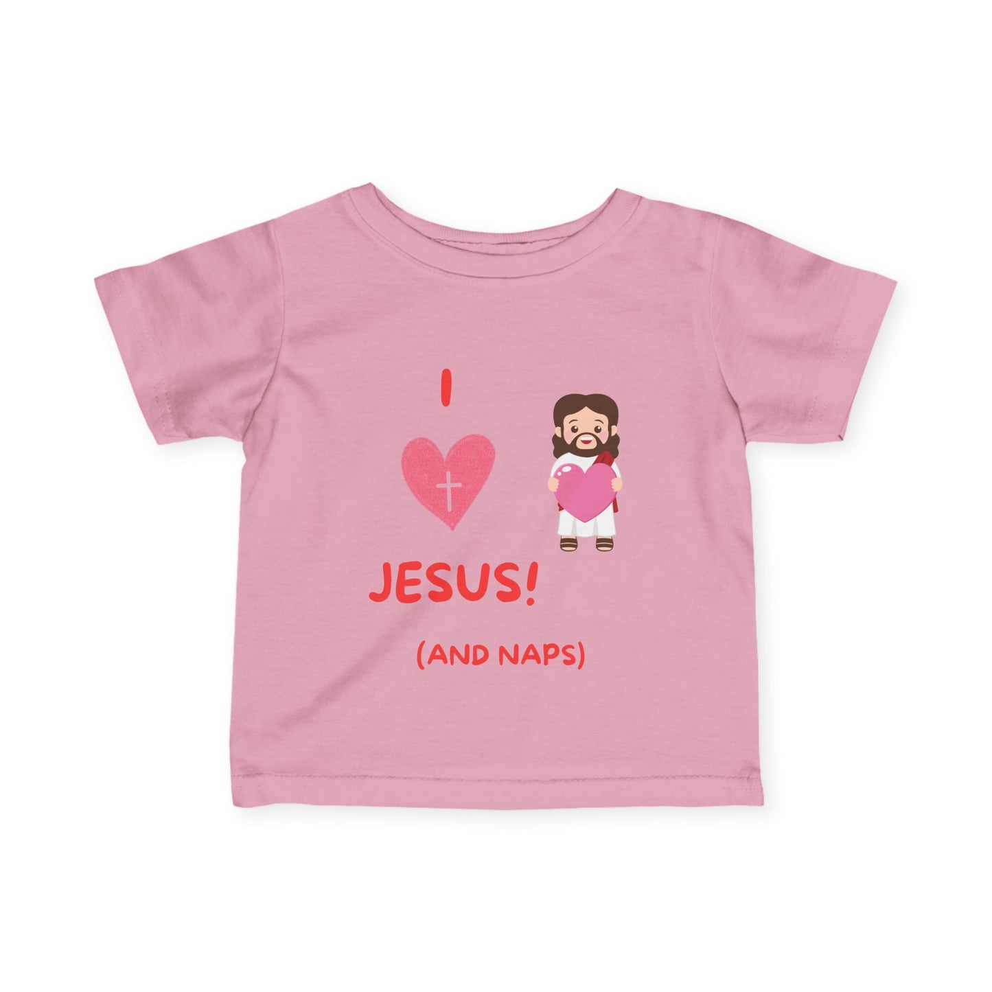 I Love Jesus and Naps | Baby Tee