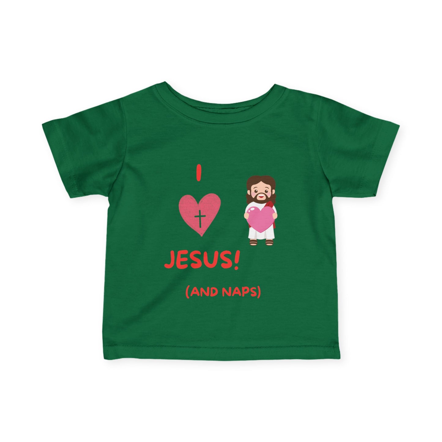 I Love Jesus and Naps | Baby Tee