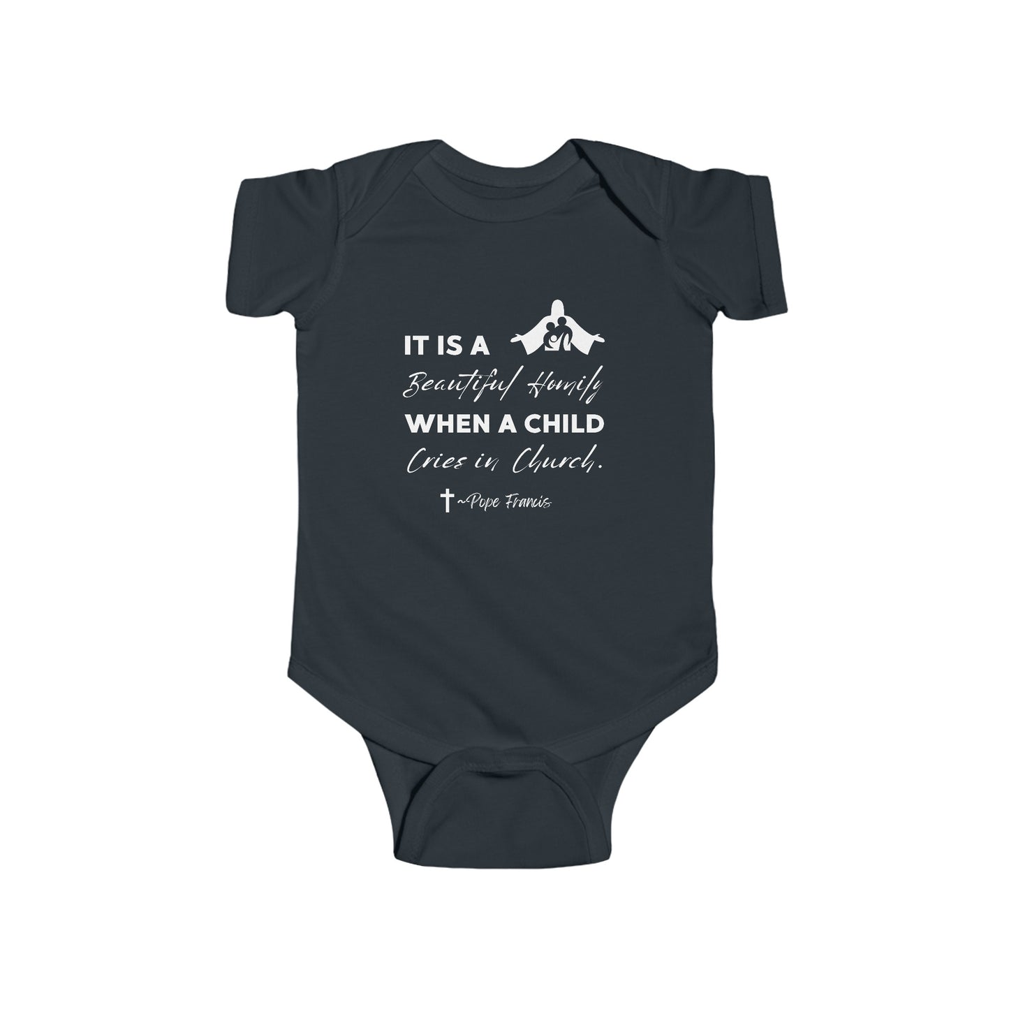 Beautiful When a Child Cries in Church | Boy & Girl Bodysuit
