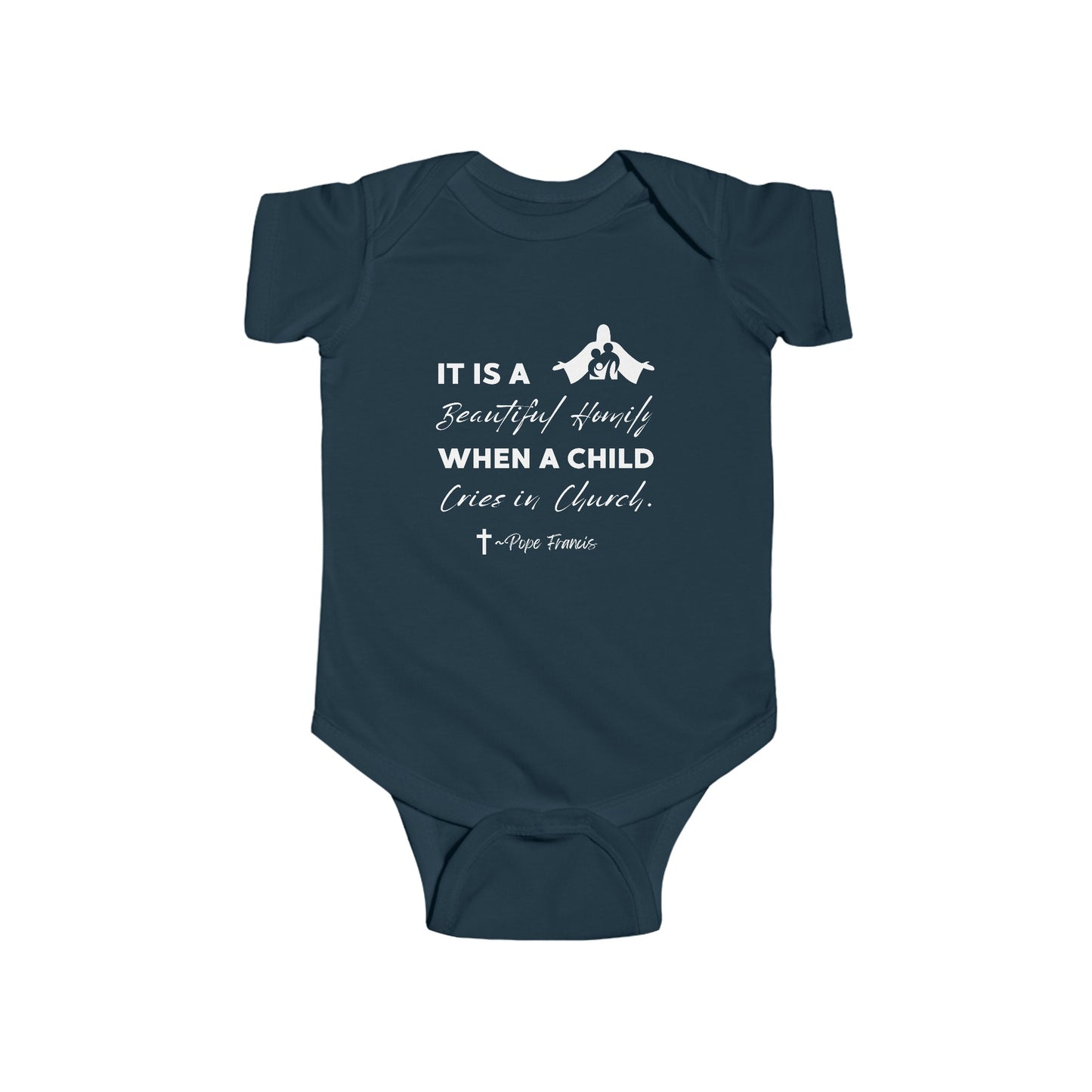Beautiful When a Child Cries in Church | Boy & Girl Bodysuit