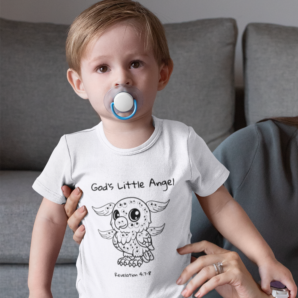God's Little Angel-Eagle | Boy & Girl Bodysuit