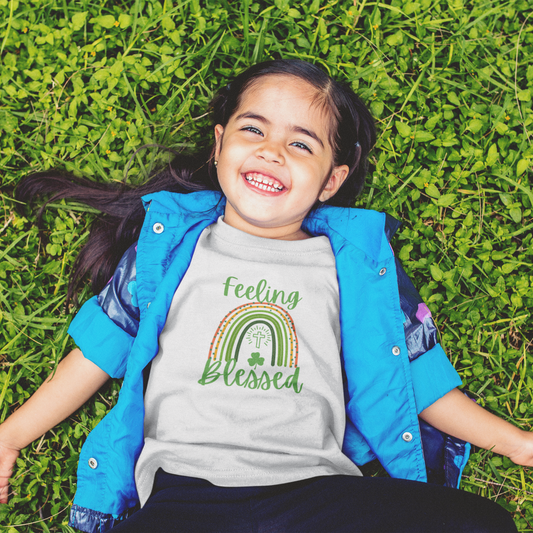 Feeling Blessed - St. Patrick's Day | Big Kids Tee